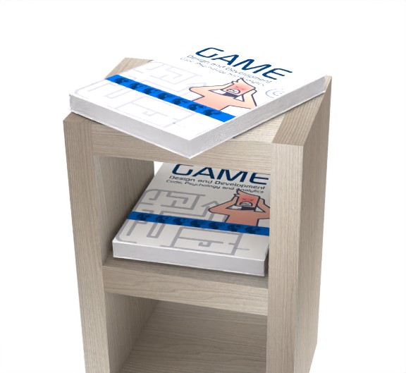 Game Design and Development: Code, Psychology and Analytics (Paperback) on a shelf