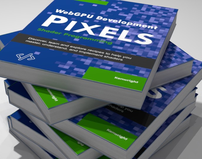 WebGPU Development Pixels: Shader Programming  (Paperback) on a shelf