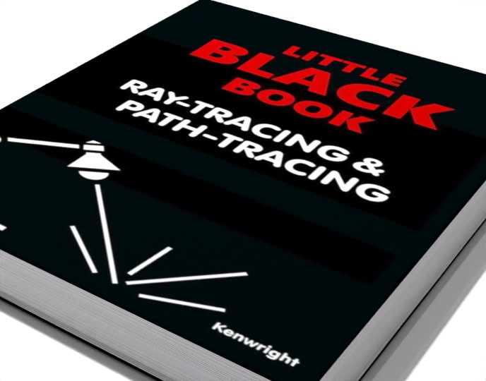 Little Black Book of Ray-Tracing and Path-Tracing (Paperback) on a shelf