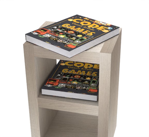 Code Classic Arcade Games - Web Programming (Paperback) on a shelf