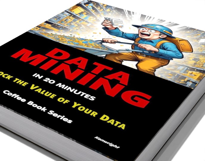 Data Mining in 20 Minutes: Coffee Book Series on a shelf