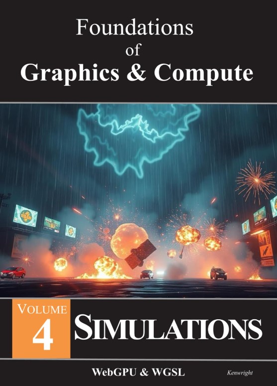 Foundations of Graphics & Compute: Volume 4 Simulations (Hardback) cover large