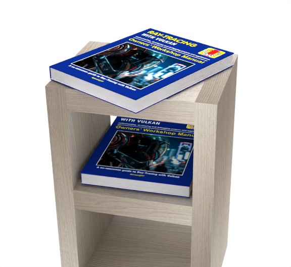 Ray-Tracing with Vulkan - Owners' Workshop Manual - Computer Programming (Beginners Onwards) (Paperback) on a shelf