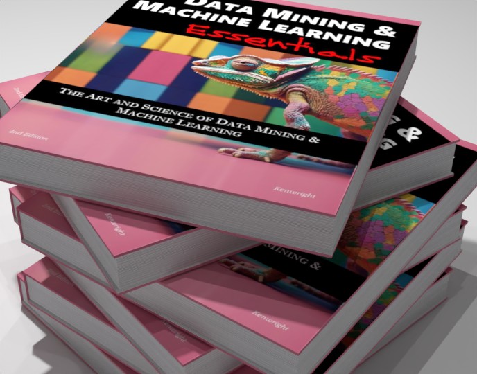 Data Mining and Machine Learning Essentials on a shelf